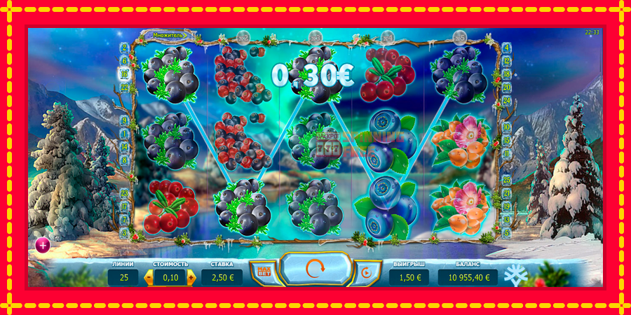 Winterberries mesin slot dengan animasi cerah, gambar 4