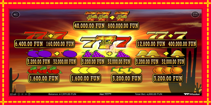 Hot 777 mesin slot dengan animasi cerah, gambar 4