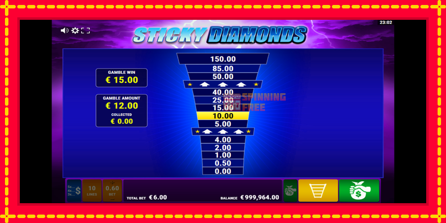 Sticky Diamonds mesin slot dengan animasi cerah, gambar 4