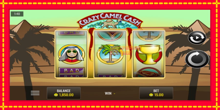 Crazy Camel Cash mesin slot dengan animasi cerah, gambar 2