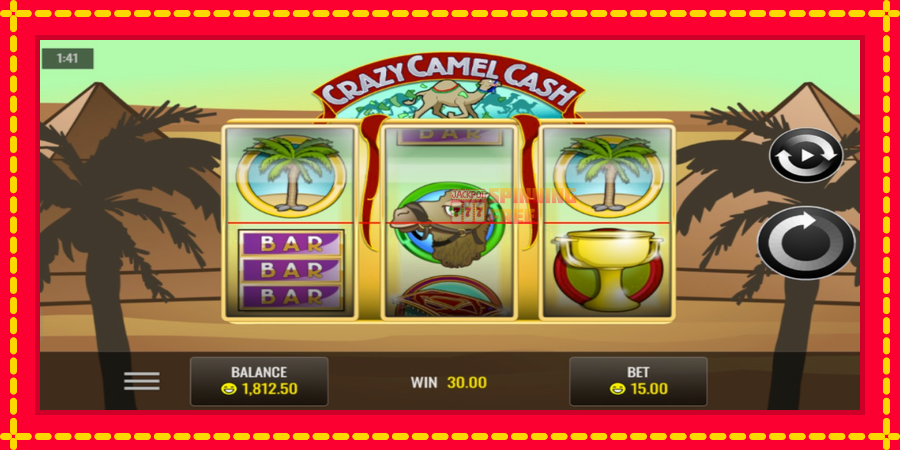 Crazy Camel Cash mesin slot dengan animasi cerah, gambar 3