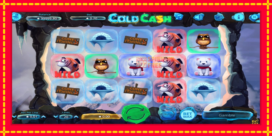 Cold Cash mesin slot dengan animasi cerah, gambar 2