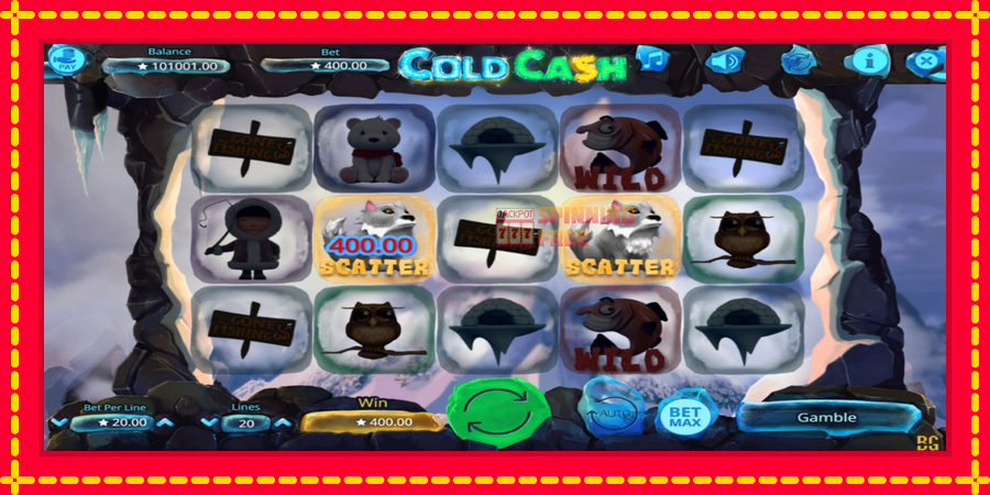 Cold Cash mesin slot dengan animasi cerah, gambar 4