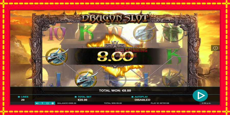 Dragon Slot mesin slot dengan animasi cerah, gambar 3