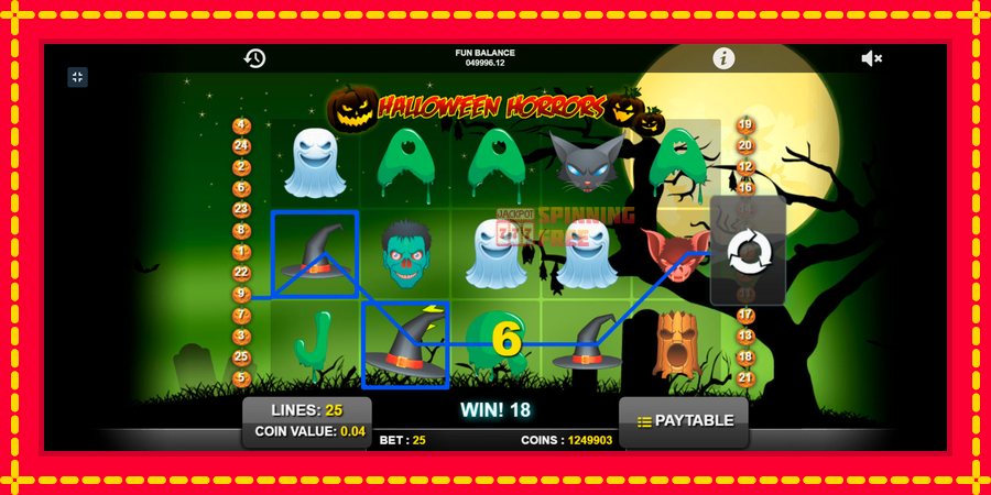 Halloween Horrors mesin slot dengan animasi cerah, gambar 3