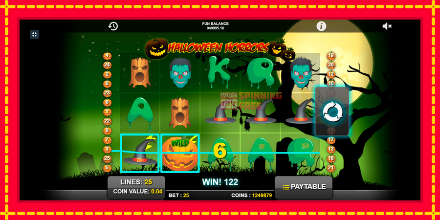 Halloween Horrors mesin slot dengan animasi cerah, gambar 8