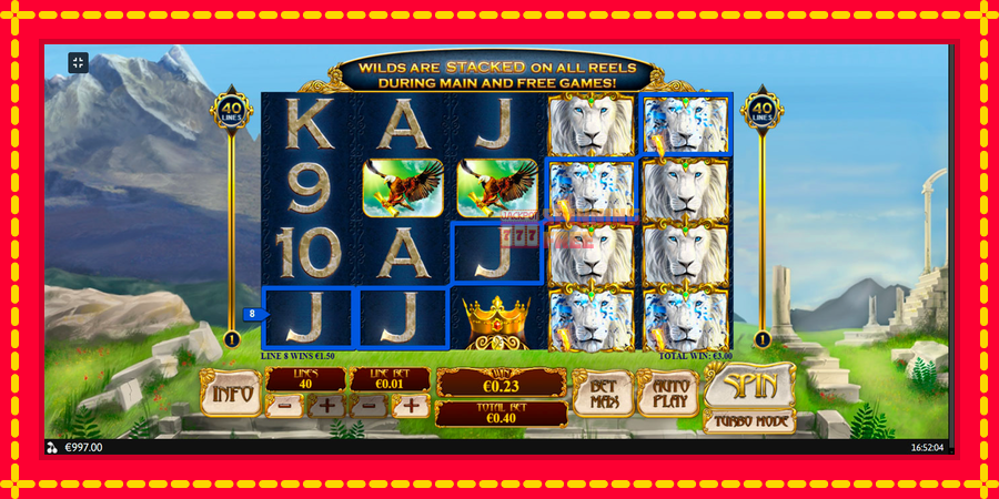 White King mesin slot dengan animasi cerah, gambar 6