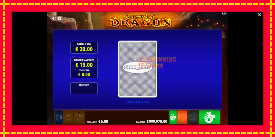 Mighty Dragon mesin slot dengan animasi cerah, gambar 3