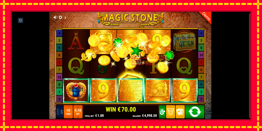 Magic Stone mesin slot dengan animasi cerah, gambar 11