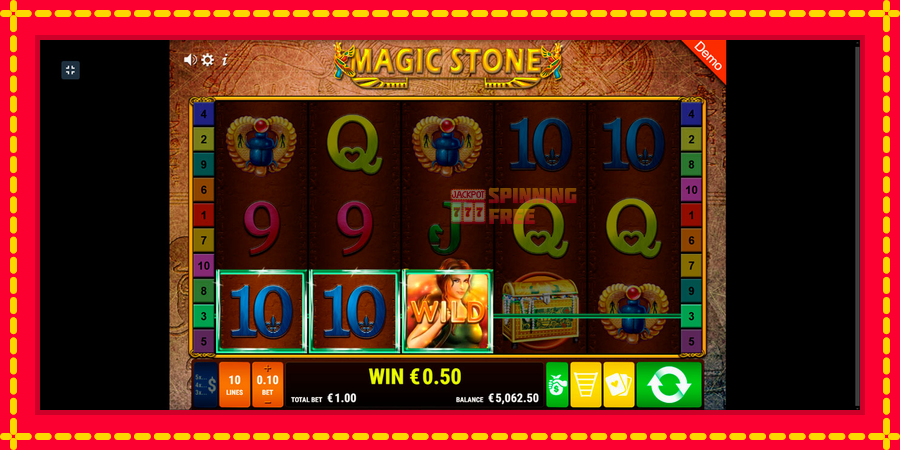 Magic Stone mesin slot dengan animasi cerah, gambar 14