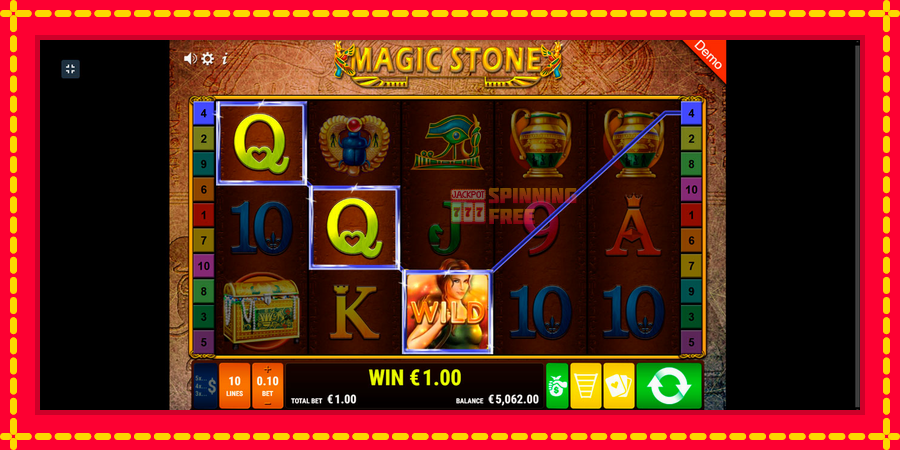 Magic Stone mesin slot dengan animasi cerah, gambar 15