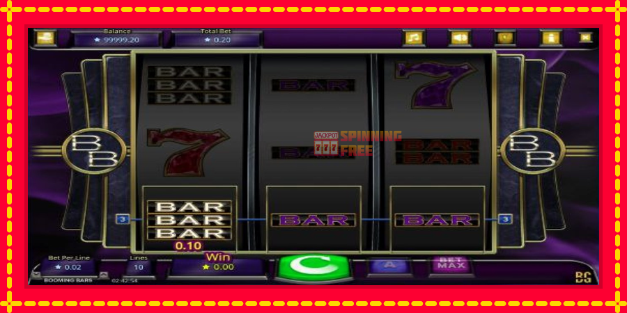 Booming Bars mesin slot dengan animasi cerah, gambar 3