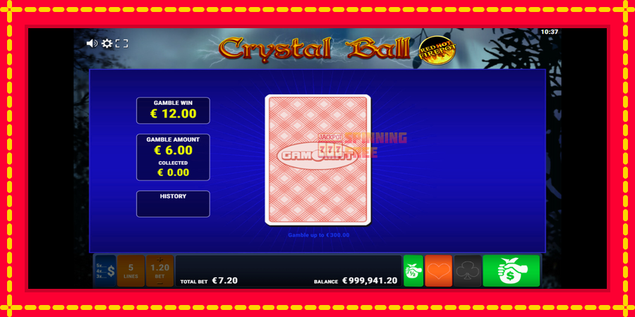 Crystal Ball Red Hot Firepot mesin slot dengan animasi cerah, gambar 4