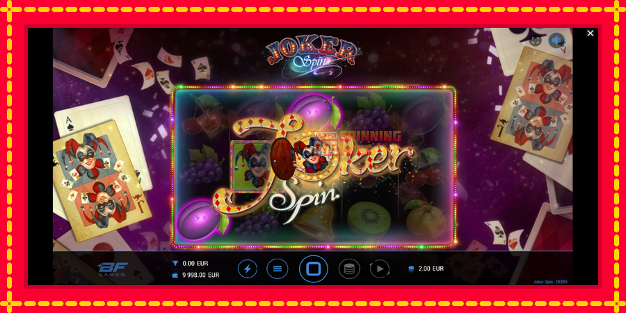 Joker Spin mesin slot dengan animasi cerah, gambar 3