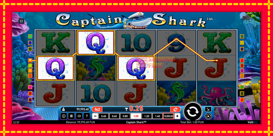 Captain Shark mesin slot dengan animasi cerah, gambar 10