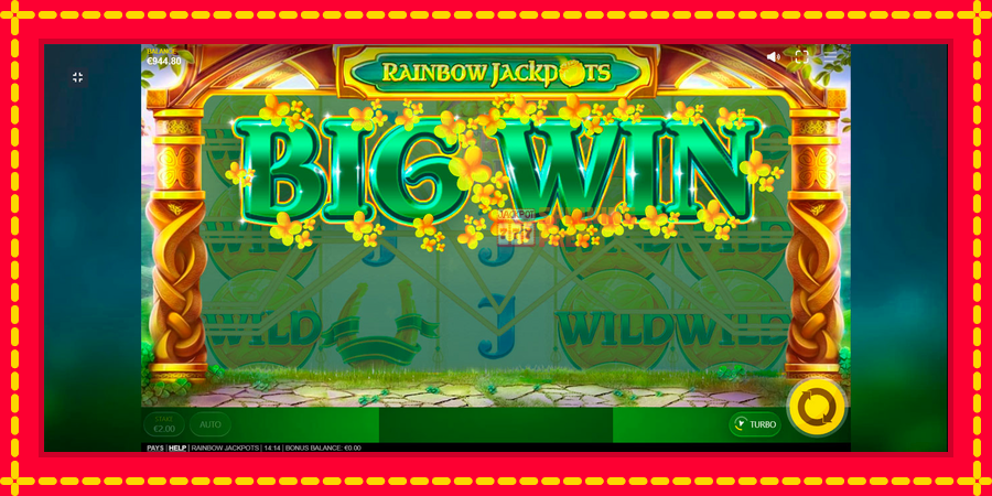 Rainbow Jackpots mesin slot dengan animasi cerah, gambar 9