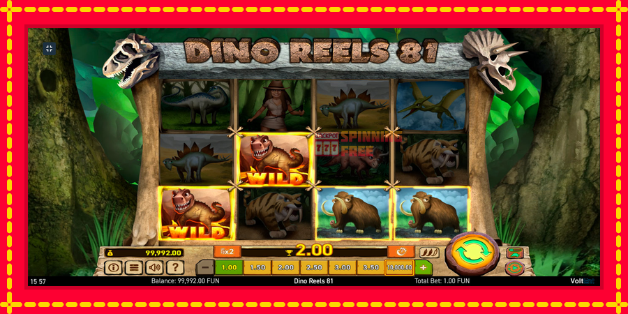 Dino Reels 81 mesin slot dengan animasi cerah, gambar 3