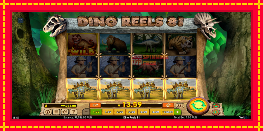 Dino Reels 81 mesin slot dengan animasi cerah, gambar 4