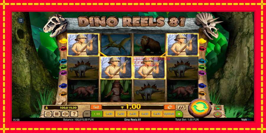 Dino Reels 81 mesin slot dengan animasi cerah, gambar 7