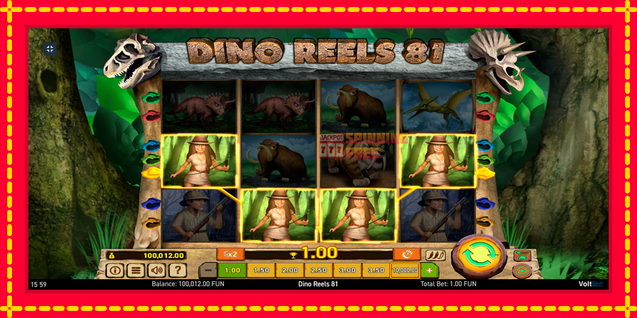 Dino Reels 81 mesin slot dengan animasi cerah, gambar 9