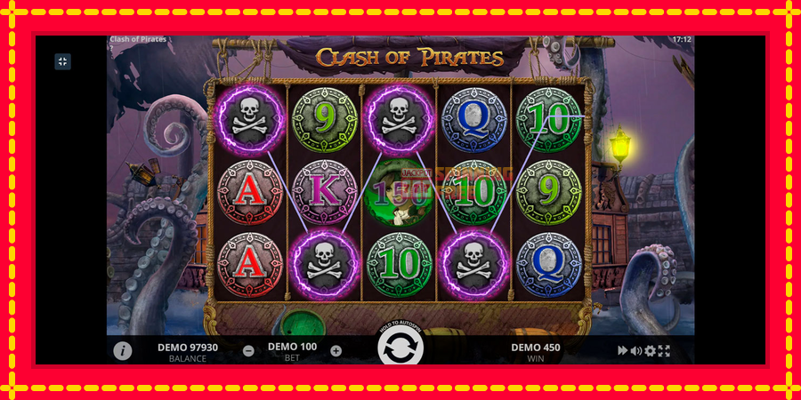 Clash of Pirates mesin slot dengan animasi cerah, gambar 10