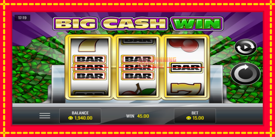 Big Cash Win mesin slot dengan animasi cerah, gambar 4