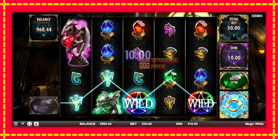 Magic Wilds mesin slot dengan animasi cerah, gambar 4