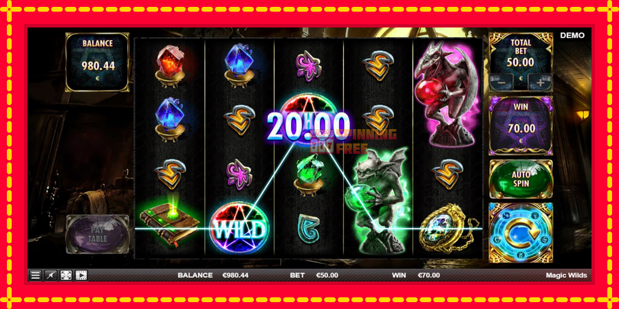 Magic Wilds mesin slot dengan animasi cerah, gambar 5