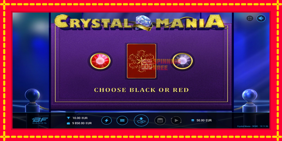 Crystal Mania mesin slot dengan animasi cerah, gambar 3