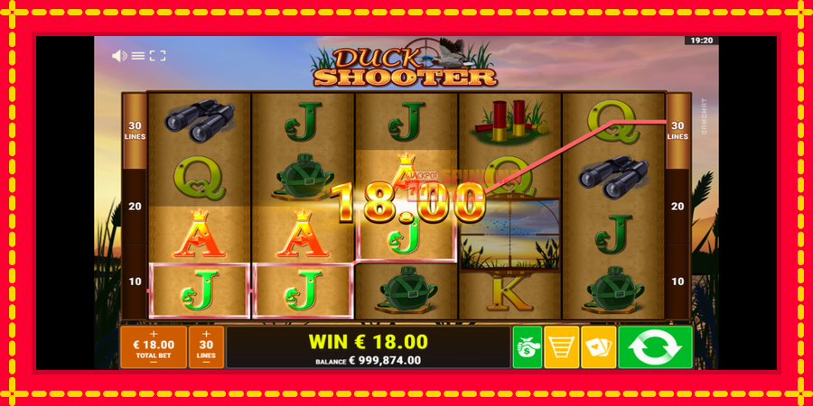 Duck Shooter mesin slot dengan animasi cerah, gambar 2