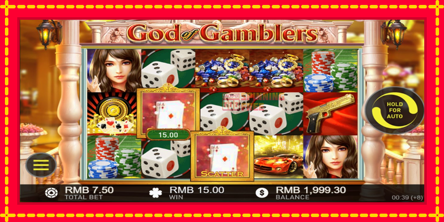 God of Gamblers mesin slot dengan animasi cerah, gambar 3